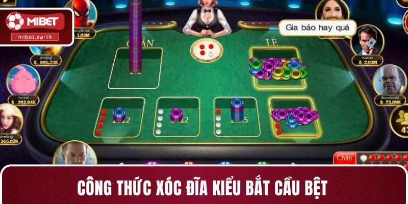Công thức xóc đĩa kiểu bắt cầu bệt Công thức xóc đĩa kiểu bắt cầu bệt