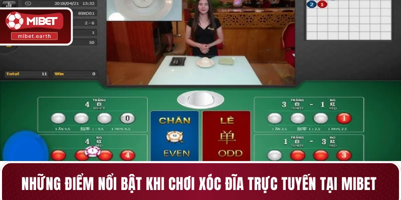 Những điểm nổi bật khi chơi xóc đĩa trực tuyến tại MIBET